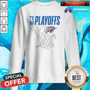 Oklahoma City Thunder 2023-2024 Playoff Net Sweatshirt