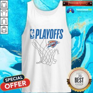 Oklahoma City Thunder 2023-2024 Playoff Net Tank-top