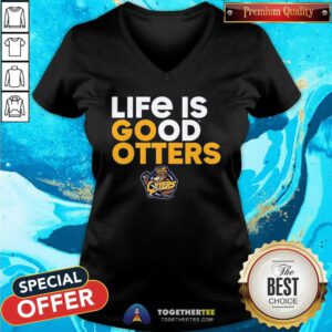 Original Life Is Good Otters V-neck