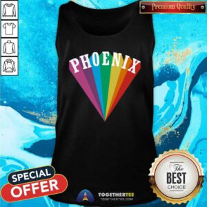 Original Rainbow Phoenix Tank-top