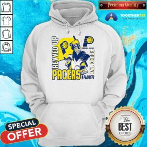 Pacers Boomer Revved Up Playoff Hoodie