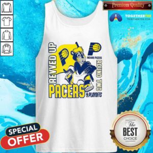 Pacers Boomer Revved Up Playoff Tank-top