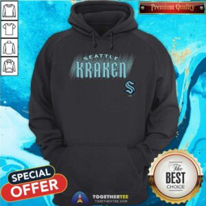 Seattle Kraken Big & Tall Wordmark Hoodie