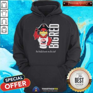 Shippensburg University Raiders Mascot Big Red Hoodie