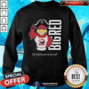 Shippensburg University Raiders Mascot Big Red Sweatshirt