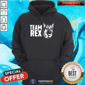 Team Rex German Shepherd Hoodie