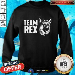 Team Rex German Shepherd Sweatshirt