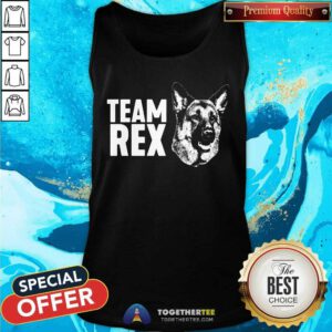 Team Rex German Shepherd Tank-top
