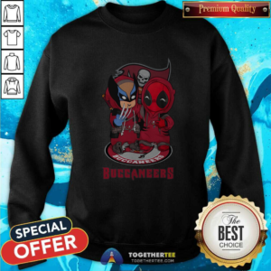 Tampa Bay Buccaneers Marvel Wolverine Deadpool True Friends Sweatshirt