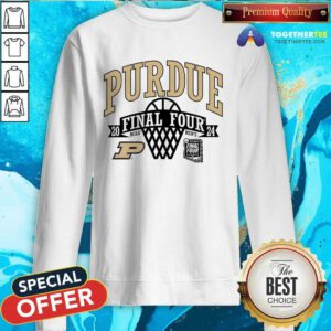 Purdue Boilermakers 2024 NCAA Men's Basketball Tournament March Madness Final Four Sweatshirt
