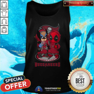 Tampa Bay Buccaneers Marvel Wolverine Deadpool True Friends Tank-top
