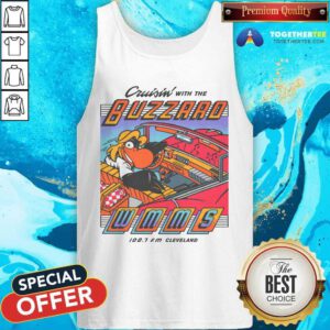 Awesome WMMS Cruisin With The Buzzard 100.7 Cleaveland Tank-top