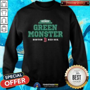 Good Boston Red Sox Fenway Park Green Monster Marquee Sweatshirt