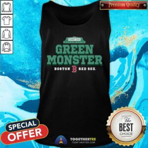 Good Boston Red Sox Fenway Park Green Monster Marquee Tank-top