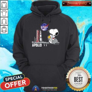 Great Snoopy NASA Apollo 11 Hoodie