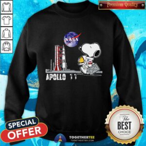 Great Snoopy NASA Apollo 11 Sweatshirt