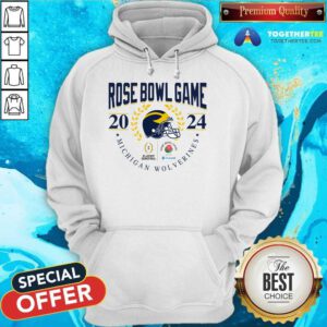 Nice Michigan Wolverines 2023 Laurel Helmet CFP Bound Hoodie