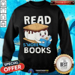 Nice Read S’more Books Boy Cute Librarian Smores Sweatshirt