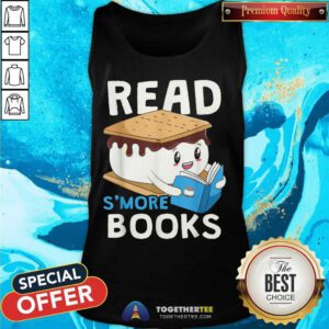 Nice Read S’more Books Boy Cute Librarian Smores Tank-top