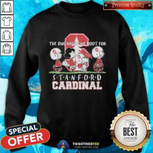 Nice Snoopy Peanuts We Root For Stanford Cardinal Sweatshirt