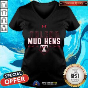Nice Toledo Mud Hens Nolan UA Baseball V-neck