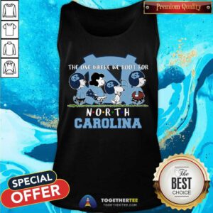 Original Snoopy Peanuts We Root For North Carolina Tank-top