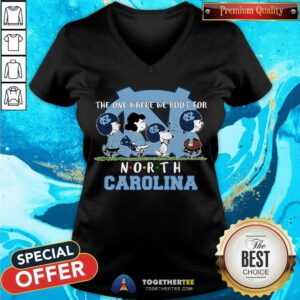 Original Snoopy Peanuts We Root For North Carolina V-neck