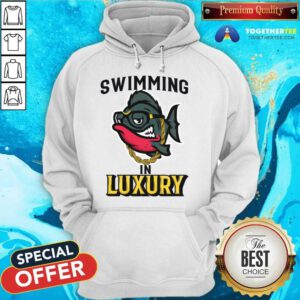 Premium Swimming In Luxury Hoodie