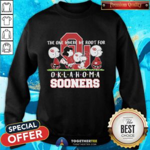 Pretty Snoopy Peanuts We Root For Oklahoma Sooners Sweatshirt