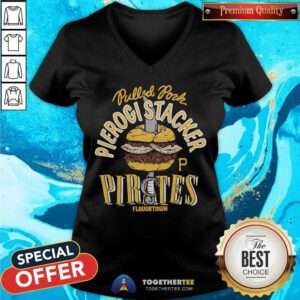 Awesome MLB x Flavortown Pittsburgh Pirates Pulled V-neck