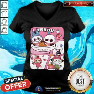 Funny Labubu Funny Friend V-neck