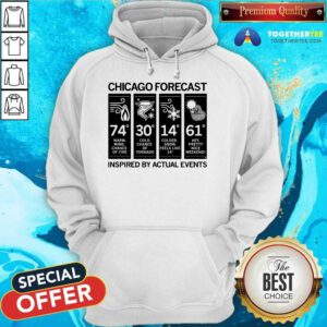 Good Chicago Forecast Inspired By Actial Events Hoodie