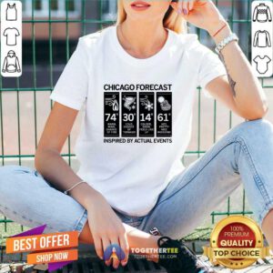 Good Chicago Forecast Inspired By Actial Events V-neck