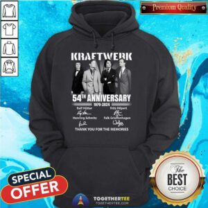 Good Kraftwerk 54th Anniversary 1970-2024 Hoodie