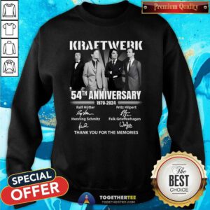 Good Kraftwerk 54th Anniversary 1970-2024 Sweatshirt