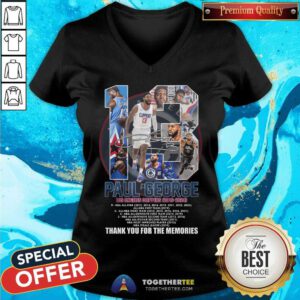 Great Paul George 13 Los Angles Clipper 2019-2024 V-neck