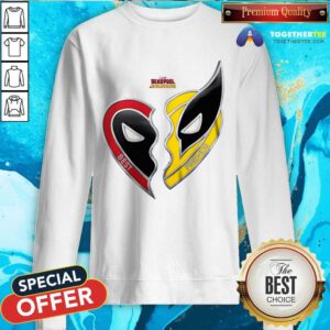 Hot Deadpool & Wolverine Best Friends Sweatshirt