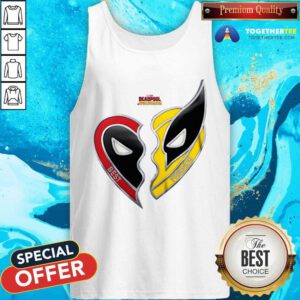 Hot Deadpool & Wolverine Best Friends Tank-top