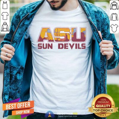 Nice ASU Sun Devils Landmark T-Shirt