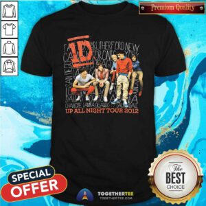 Nice One Direction Up All Night Tour 2012 T-Shirt