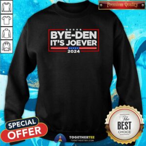 Official Bye Den It’s Joever 2024 Sweatshirt