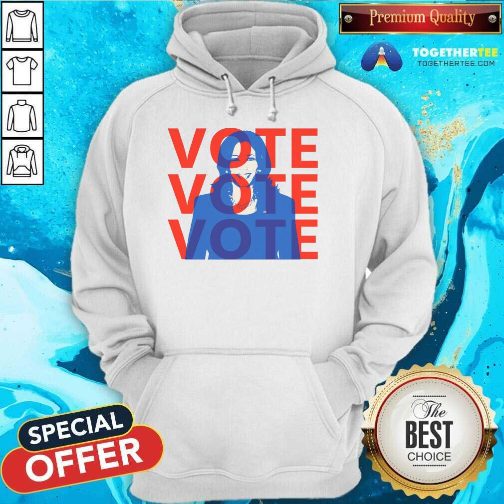 Official Kamala Harris Vote Vote Vote Hoodie