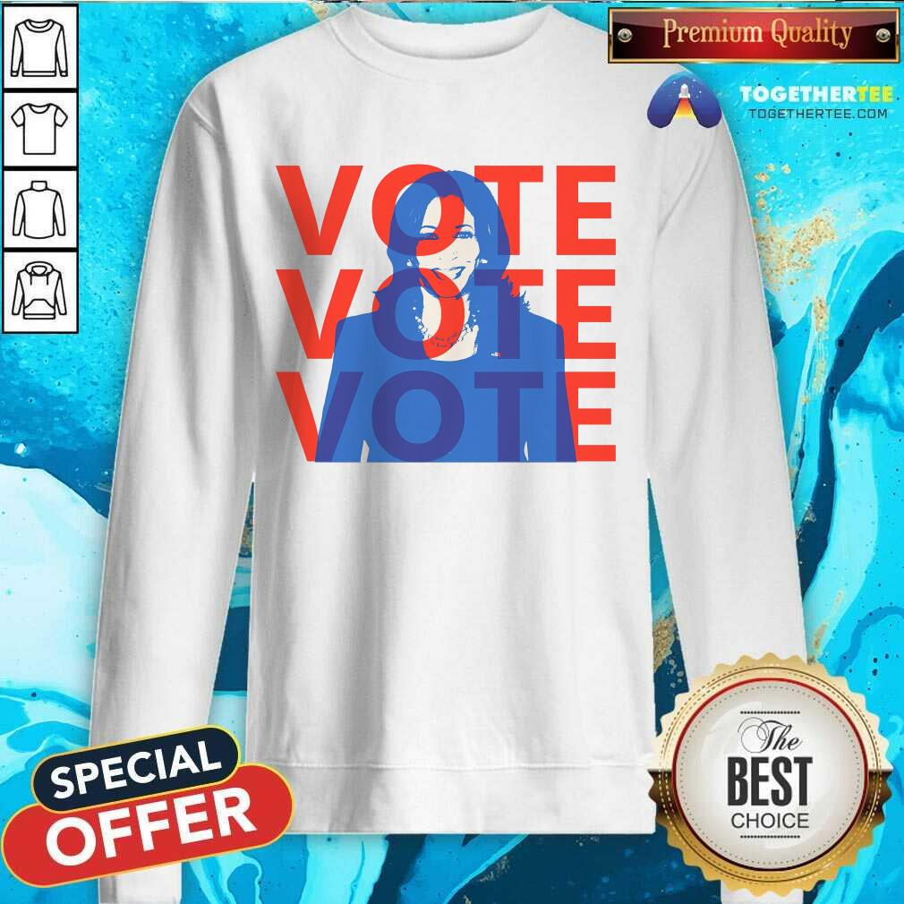 Official Kamala Harris Vote Vote Vote Sweatshirt