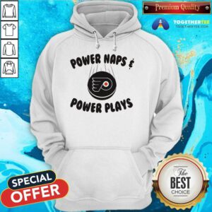 Original Power Naps Power Plays Philadelphia Flyers Hockey Hoodie