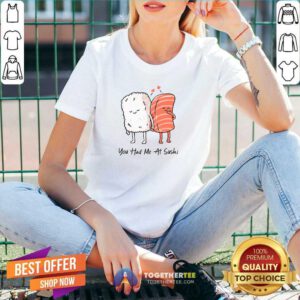 Pretty You Had Me At Sushi V-neck