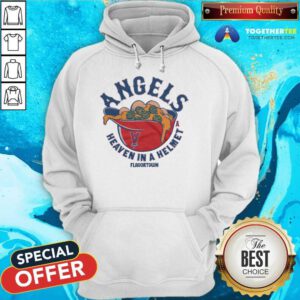 Top MLB x Flavortown Los Angeles Angels Heaven In A Helmet Hoodie
