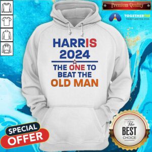 Awesome Harris 2024 The One To Beat The Old Man Hoodie