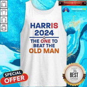 Awesome Harris 2024 The One To Beat The Old Man Tank-top