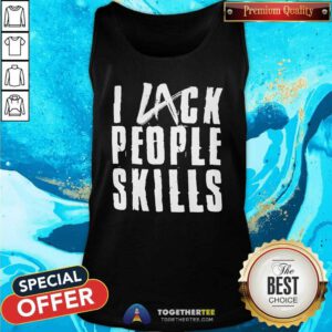 Awesome LA Knight I Lack People Skills Tank-top