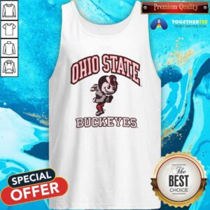 Awesome Ohio State Brutus Buckeye Crewneck Tank-top